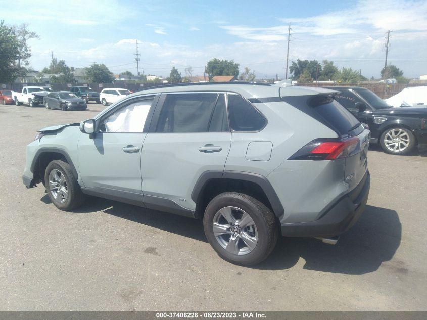 2023 TOYOTA RAV4 HYBRID XLE - 4T3RWRFV3PU088755