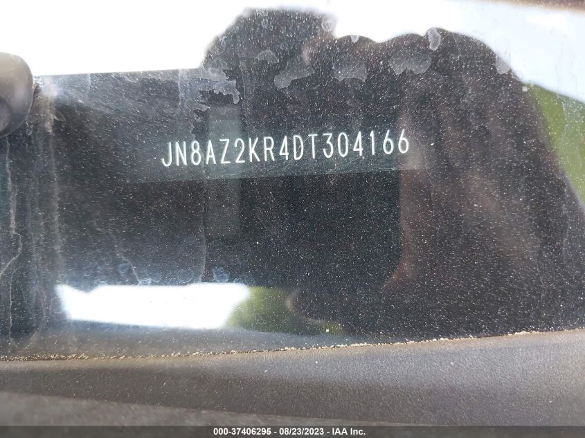 2013 NISSAN CUBE SL JN8AZ2KR4DT304166