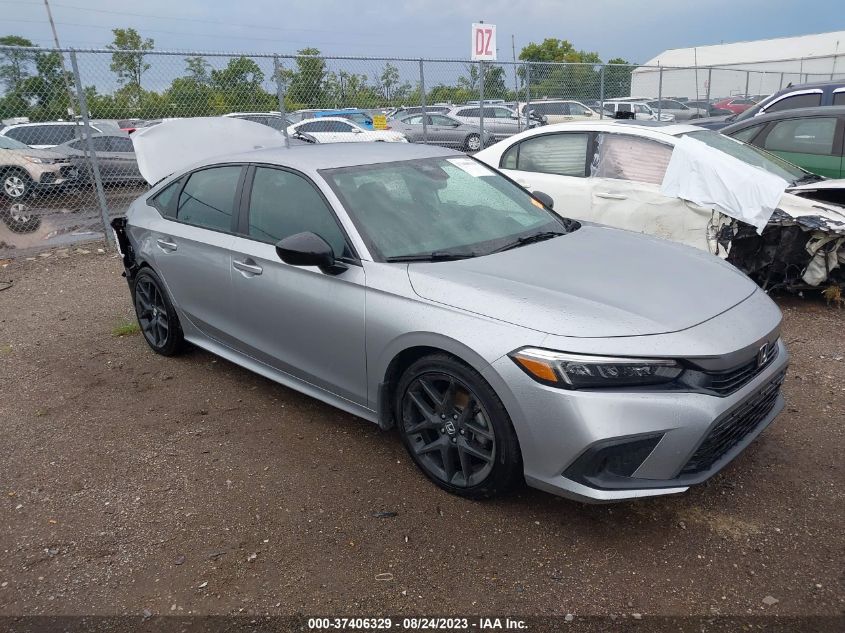 2022 HONDA CIVIC SEDAN SPORT - 2HGFE2F50NH589629