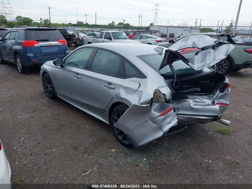 2022 HONDA CIVIC SEDAN SPORT - 2HGFE2F50NH589629
