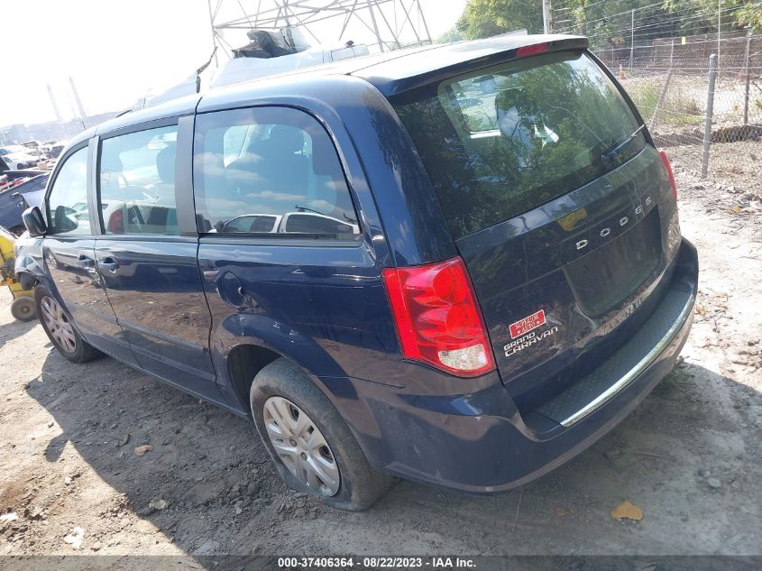 2015 DODGE GRAND CARAVAN AMERICAN VALUE PKG - 2C4RDGBG5FR570220