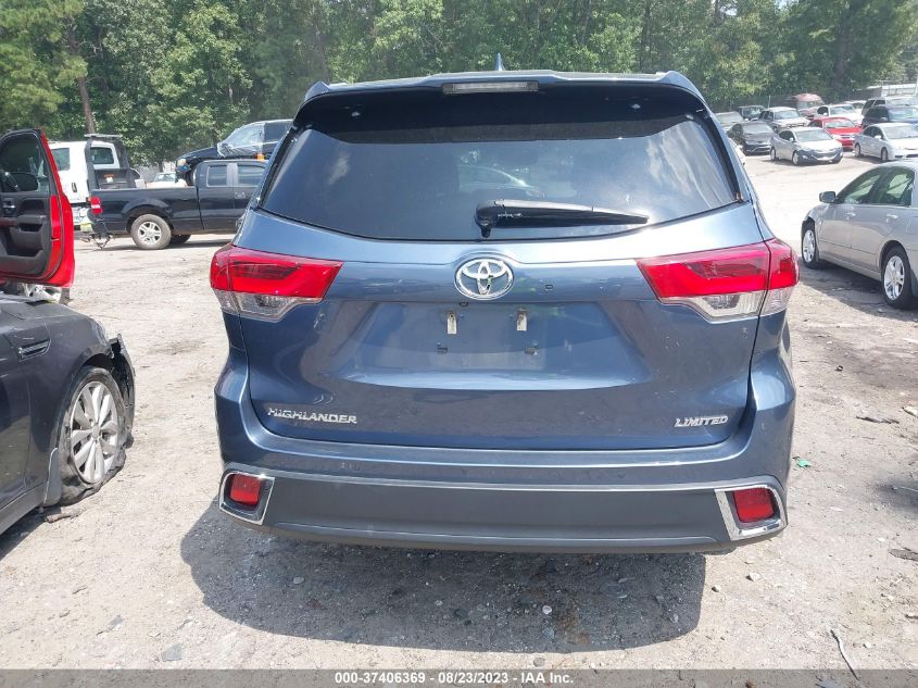 2018 TOYOTA HIGHLANDER LIMITED - 5TDYZRFH6JS281178