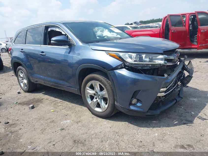 2018 TOYOTA HIGHLANDER LIMITED - 5TDYZRFH6JS281178