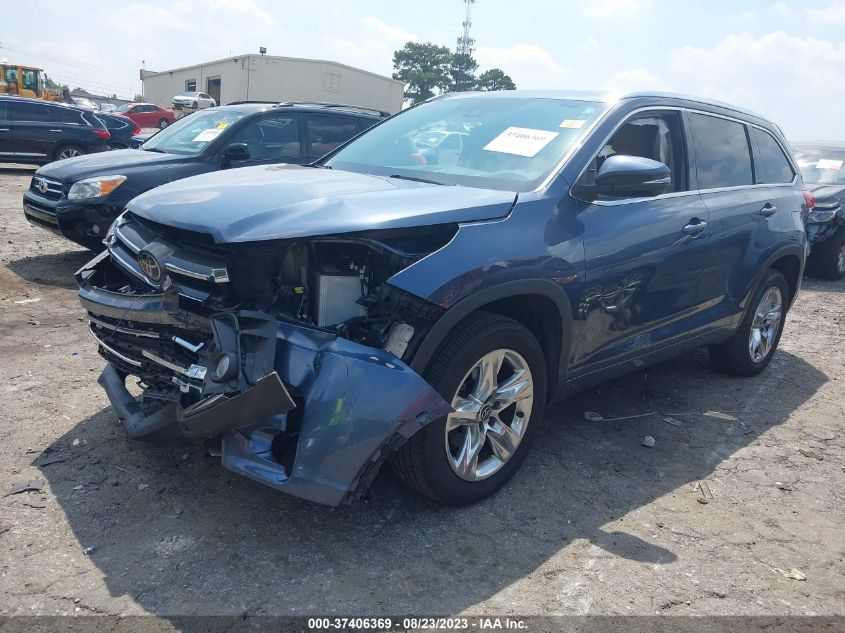 2018 TOYOTA HIGHLANDER LIMITED - 5TDYZRFH6JS281178