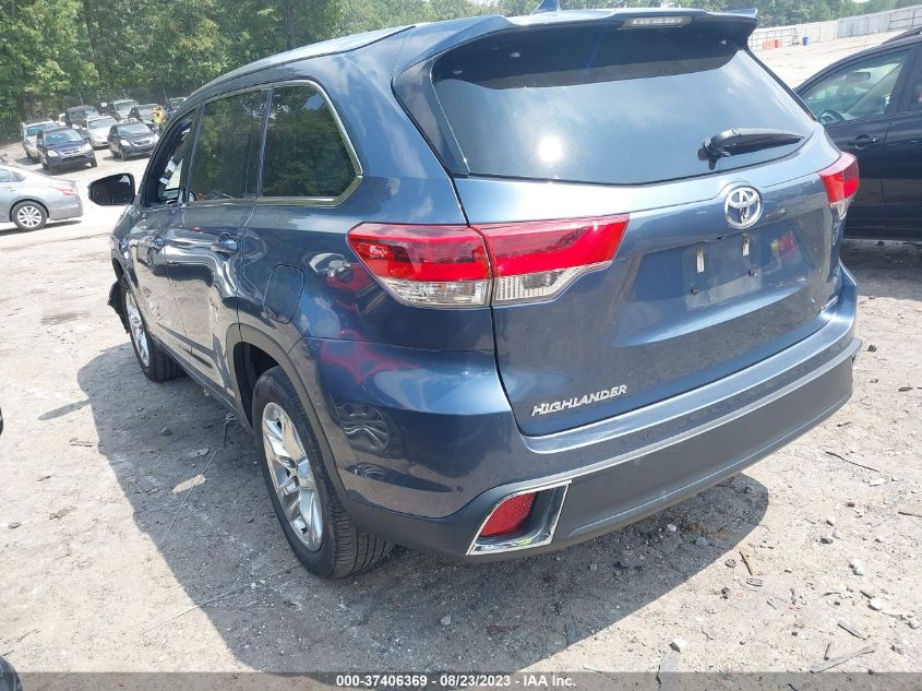 2018 TOYOTA HIGHLANDER LIMITED - 5TDYZRFH6JS281178