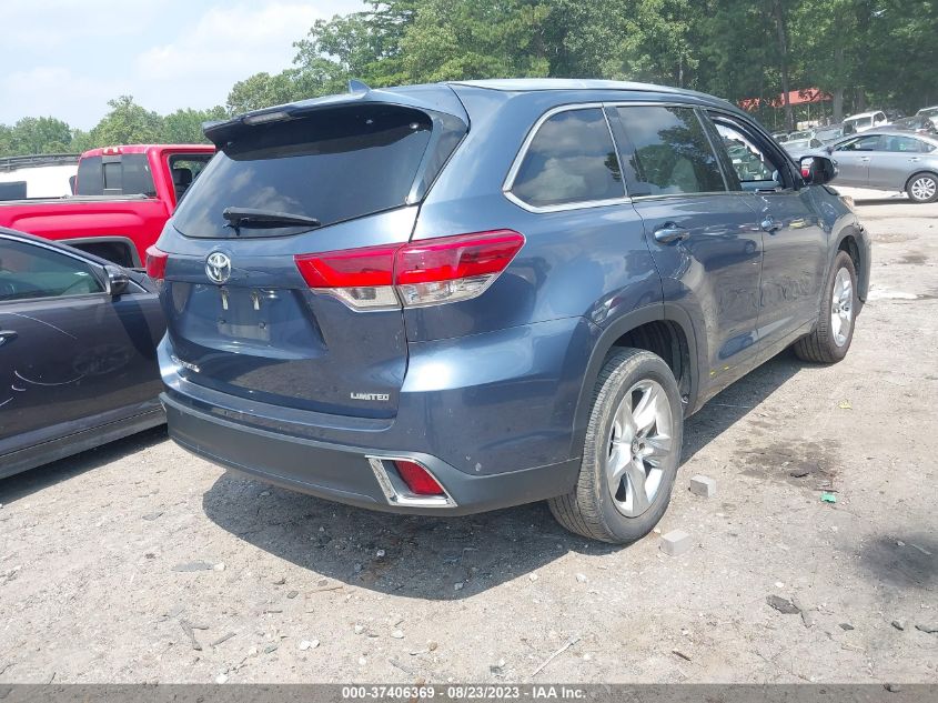 2018 TOYOTA HIGHLANDER LIMITED - 5TDYZRFH6JS281178
