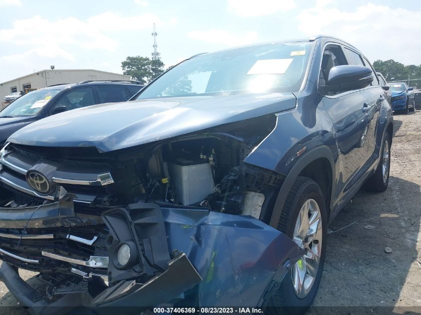 2018 TOYOTA HIGHLANDER LIMITED - 5TDYZRFH6JS281178