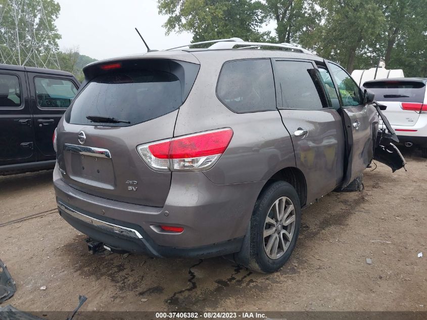 2013 NISSAN PATHFINDER SV - 5N1AR2MM6DC661857