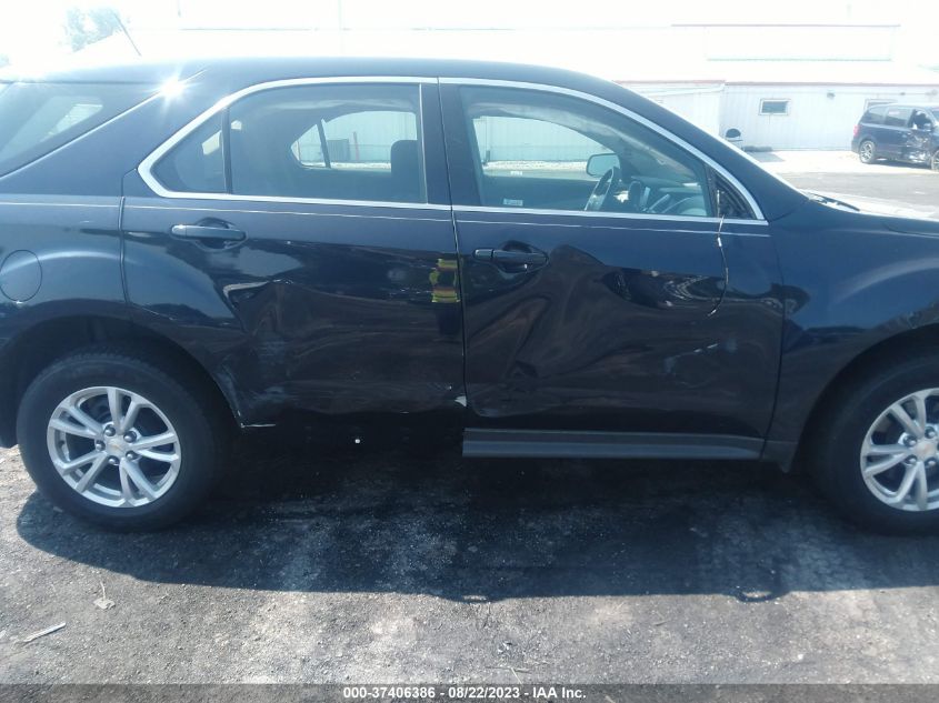 2017 CHEVROLET EQUINOX LS - 2GNFLEEK0H6138415