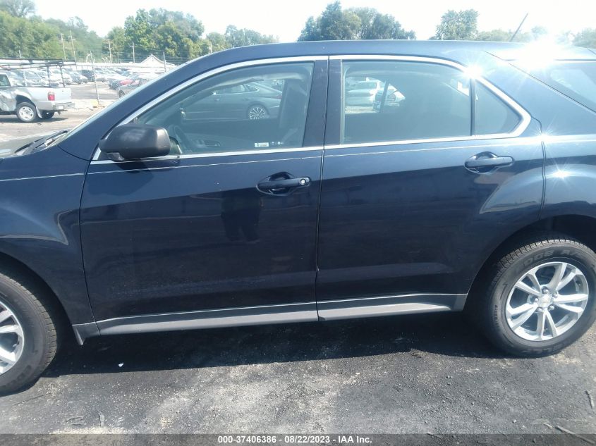 2017 CHEVROLET EQUINOX LS - 2GNFLEEK0H6138415