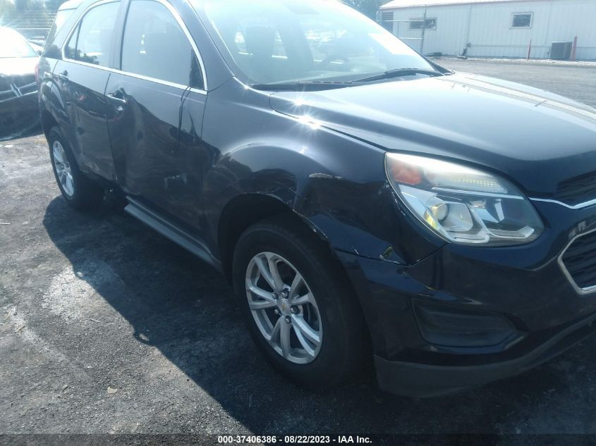2017 CHEVROLET EQUINOX LS - 2GNFLEEK0H6138415