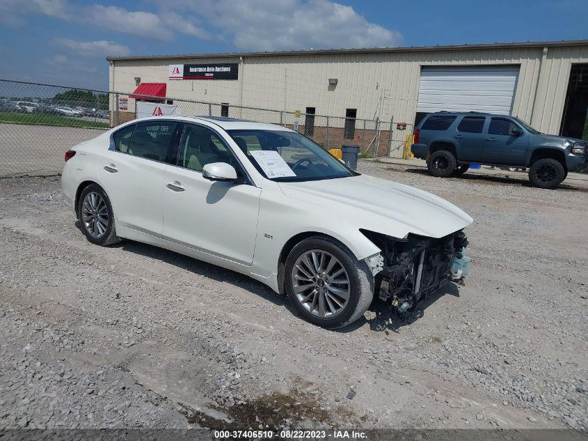 2018 INFINITI Q50 3.0T LUXE - JN1EV7AP0JM350267