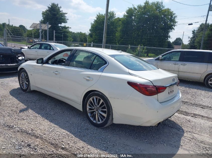 2018 INFINITI Q50 3.0T LUXE - JN1EV7AP0JM350267