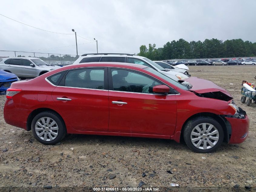 2014 NISSAN SENTRA S - 3N1AB7AP4EL692294
