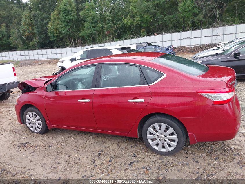 2014 NISSAN SENTRA S - 3N1AB7AP4EL692294