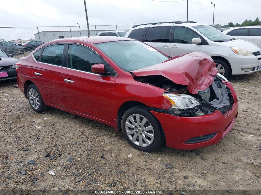 2014 NISSAN SENTRA S - 3N1AB7AP4EL692294