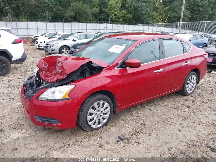 2014 NISSAN SENTRA S - 3N1AB7AP4EL692294