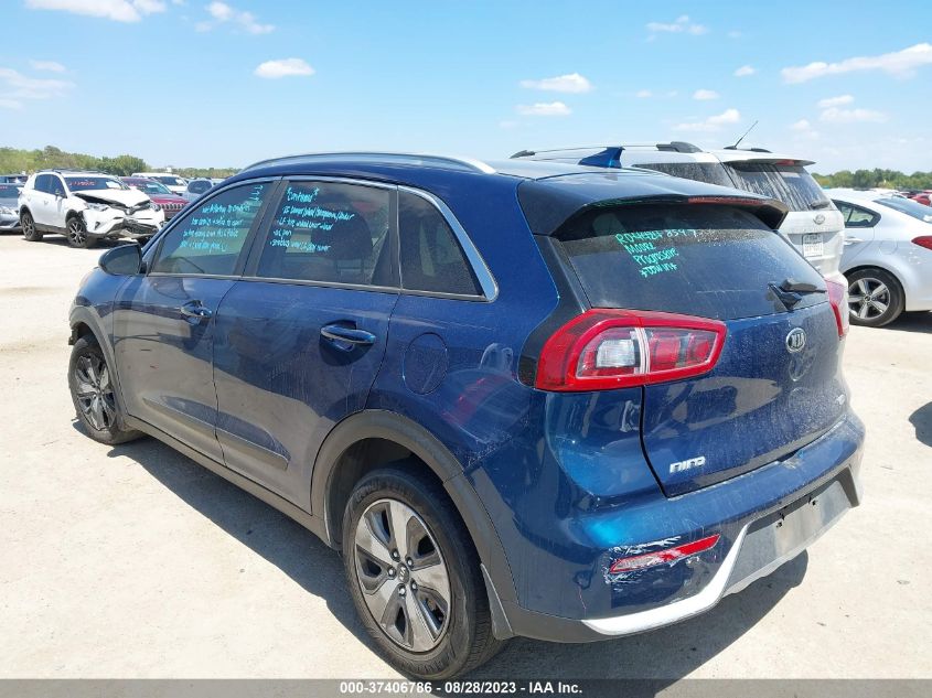2017 KIA NIRO FE/LX - KNDCB3LC1H5088358