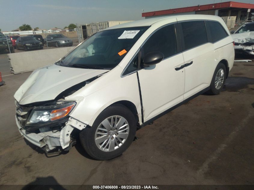2015 HONDA ODYSSEY LX - 5FNRL5H24FB086876