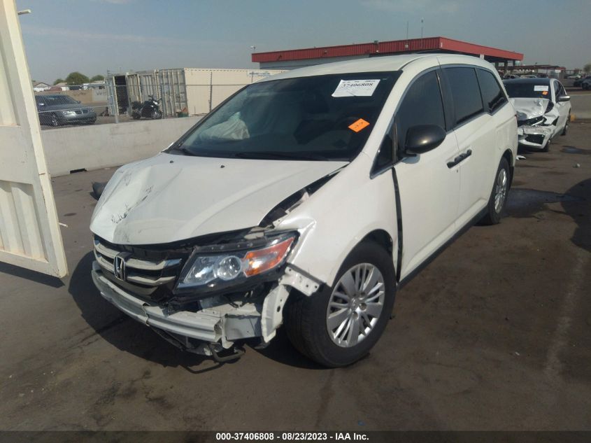 2015 HONDA ODYSSEY LX - 5FNRL5H24FB086876