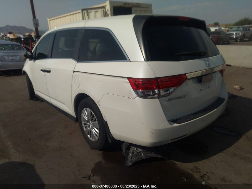 2015 HONDA ODYSSEY LX - 5FNRL5H24FB086876