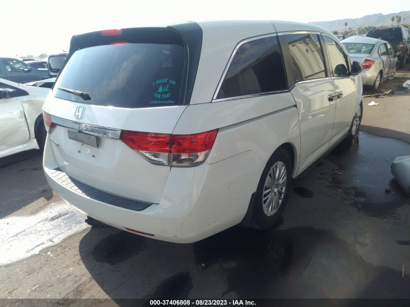 2015 HONDA ODYSSEY LX - 5FNRL5H24FB086876