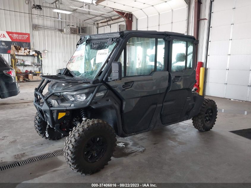 2023 CAN-AM DEFENDER MAX LIMITED CAB HD10 3JBUUAX42PK005291