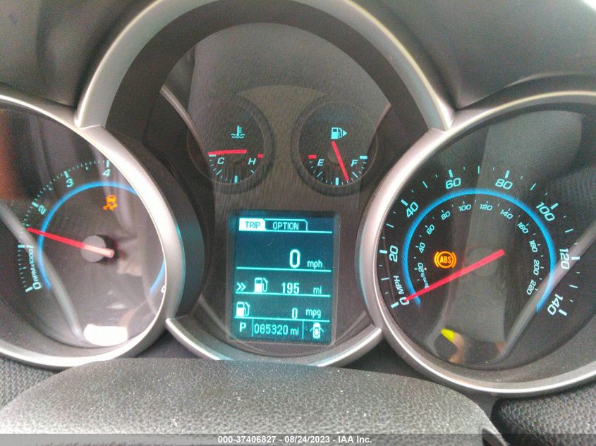 2015 CHEVROLET CRUZE LT - 1G1PE5SB9F7148863