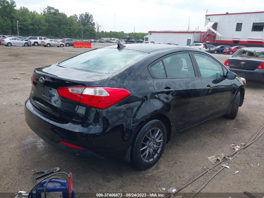 VIN KNAFK4A60E5054260 2014 KIA FORTE no.4