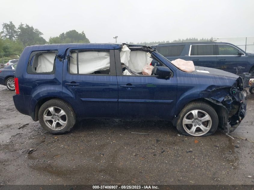 2014 HONDA PILOT EX-L - 5FNYF4H79EB047238