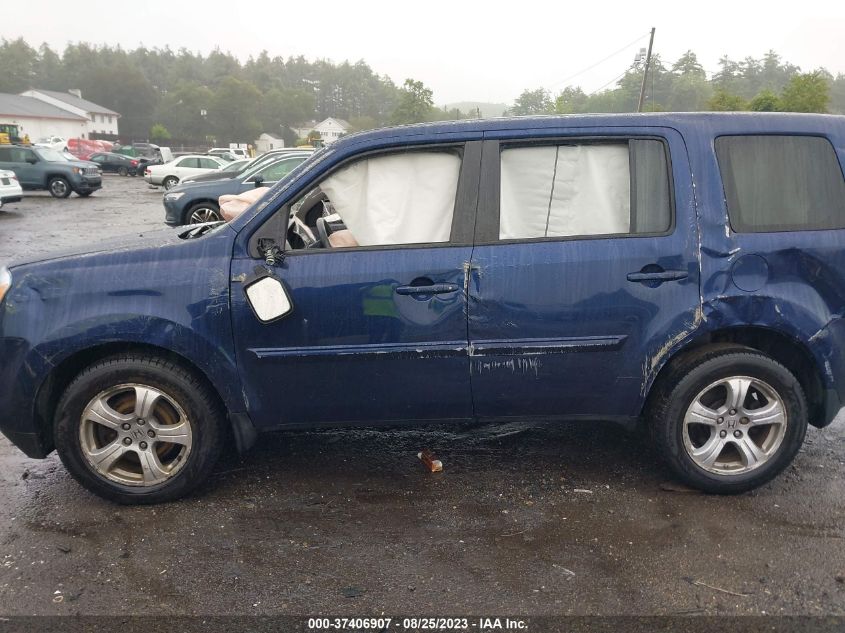 2014 HONDA PILOT EX-L - 5FNYF4H79EB047238