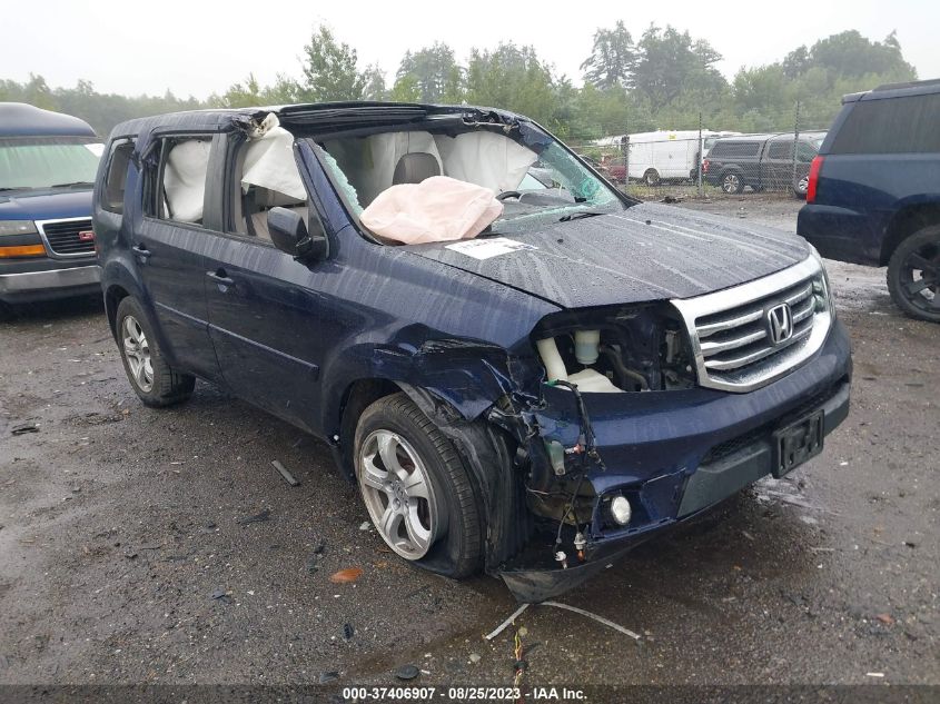 2014 HONDA PILOT EX-L - 5FNYF4H79EB047238