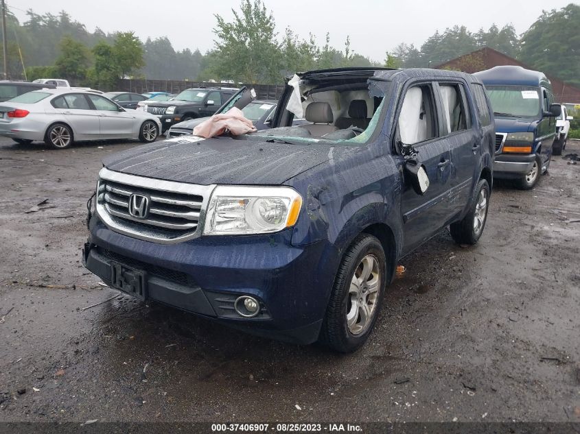 2014 HONDA PILOT EX-L - 5FNYF4H79EB047238