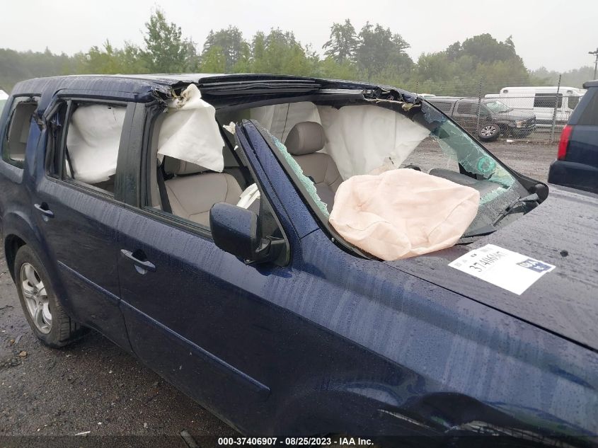 2014 HONDA PILOT EX-L - 5FNYF4H79EB047238