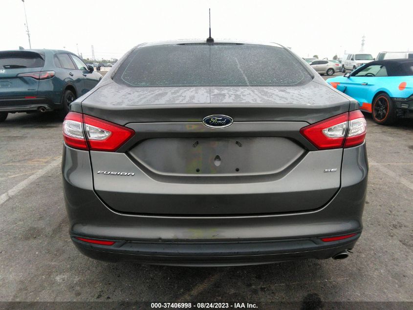 2014 FORD FUSION SE - 3FA6P0H72ER345390