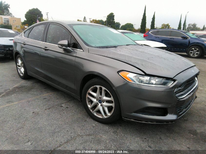 2014 FORD FUSION SE - 3FA6P0H72ER345390