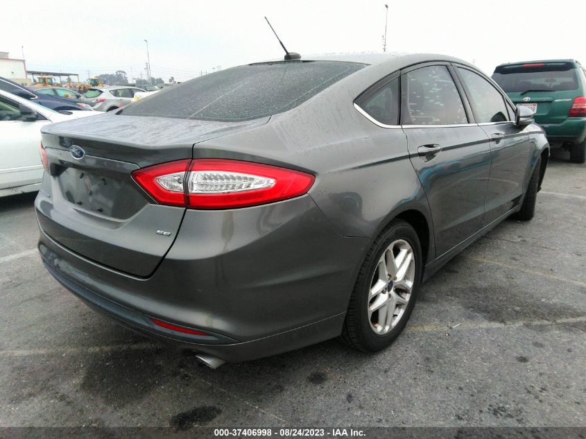 2014 FORD FUSION SE - 3FA6P0H72ER345390