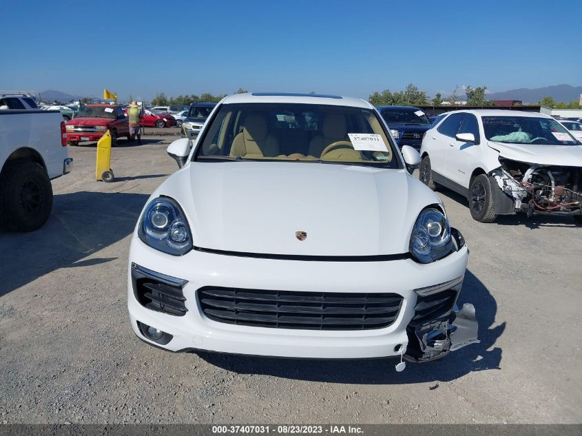 2016 PORSCHE CAYENNE - WP1AA2A23GKA15165