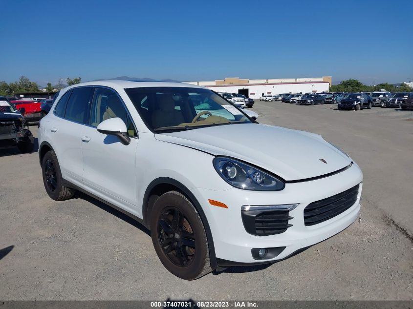 2016 PORSCHE CAYENNE - WP1AA2A23GKA15165