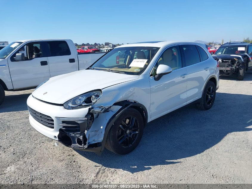 2016 PORSCHE CAYENNE - WP1AA2A23GKA15165
