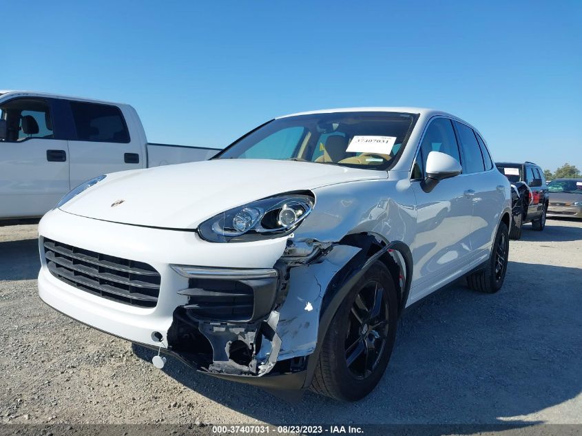 2016 PORSCHE CAYENNE - WP1AA2A23GKA15165