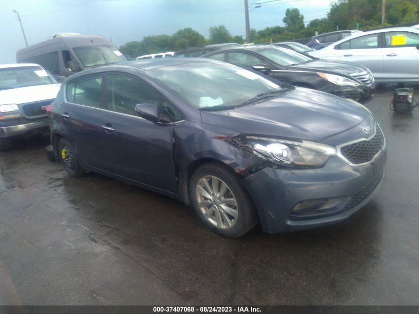 2015 KIA FORTE 5-DOOR EX - KNAFX5A81F5271715