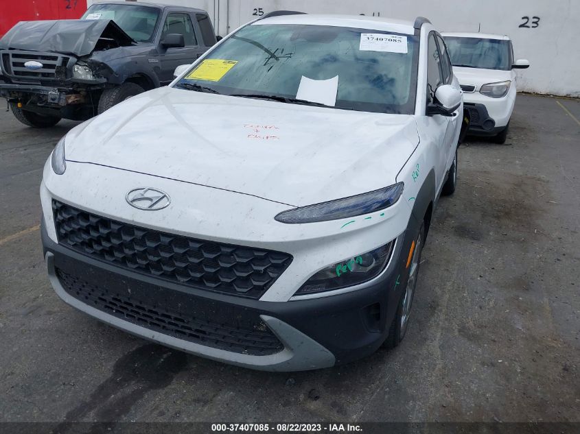 2022 HYUNDAI KONA SEL - KM8K62AB8NU760577