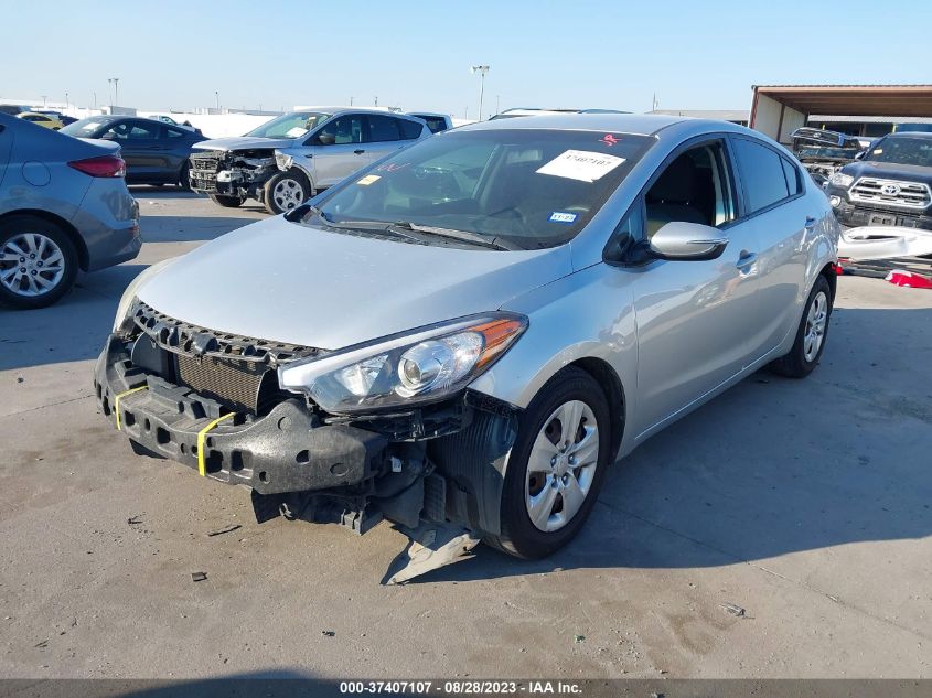 2015 KIA FORTE LX - KNAFX4A67F5427944