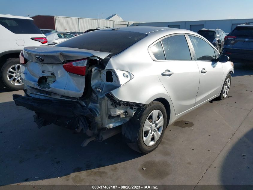 2015 KIA FORTE LX - KNAFX4A67F5427944