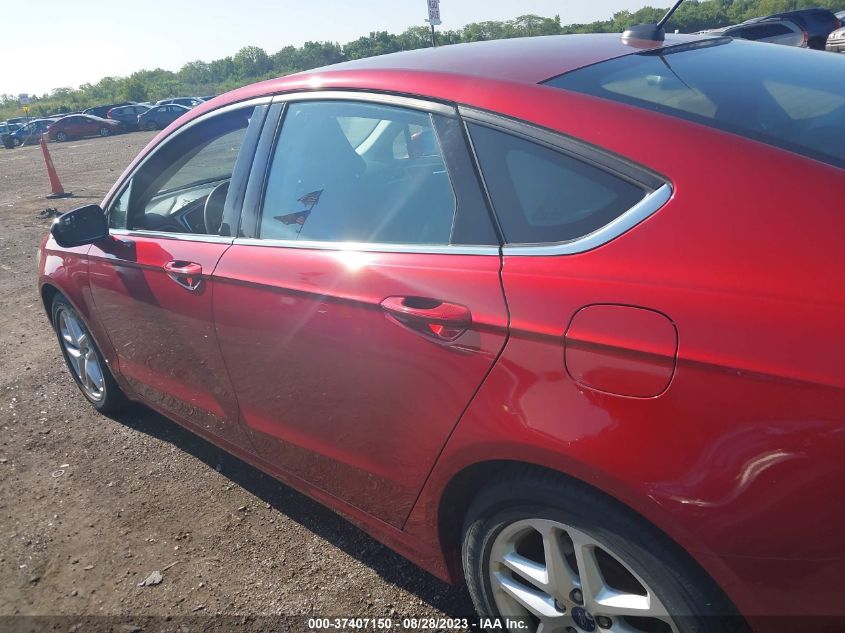 2016 FORD FUSION SE - 3FA6P0HD5GR141661