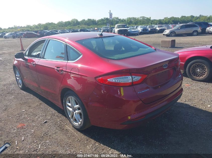 2016 FORD FUSION SE - 3FA6P0HD5GR141661