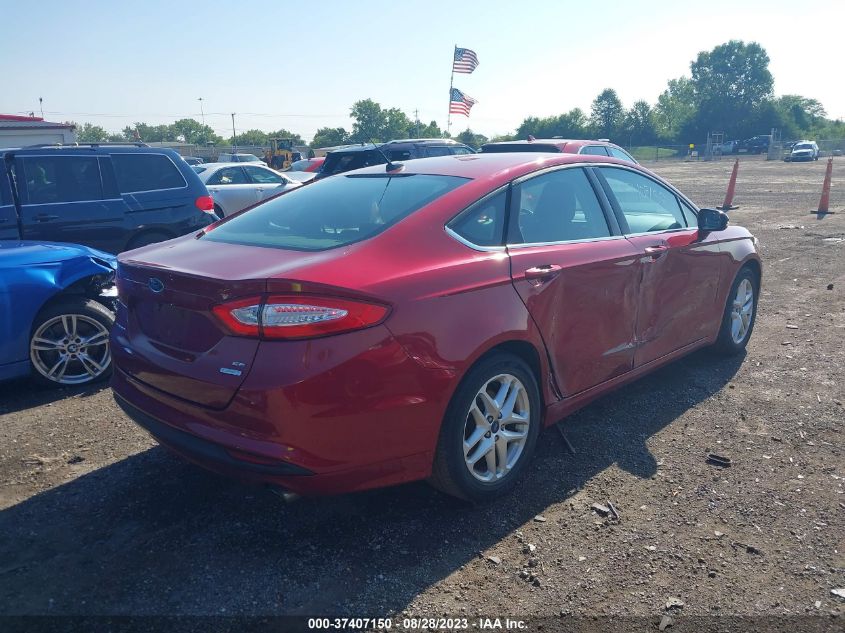 2016 FORD FUSION SE - 3FA6P0HD5GR141661