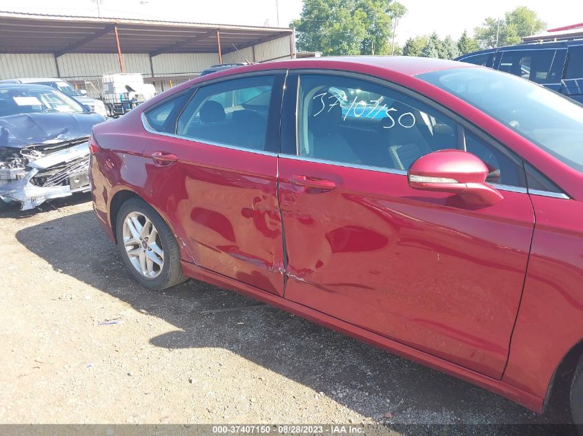 2016 FORD FUSION SE - 3FA6P0HD5GR141661