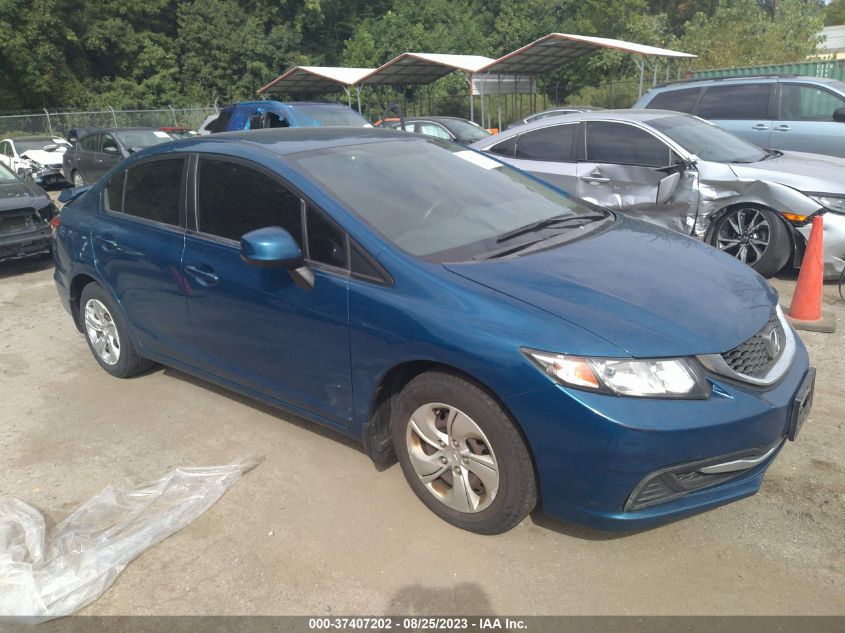 2013 HONDA CIVIC SDN LX - 2HGFB2F54DH585509
